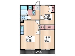 エル・コーポ中山の物件間取画像